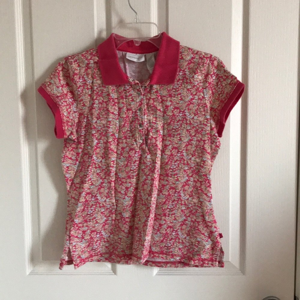 Cotton, collared golf/polo shirt